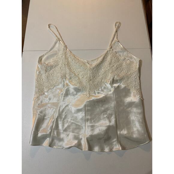Go Softly Vintage Coquette Lace Cami Size Large - Picture 2 of 8